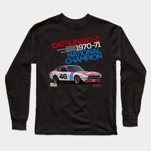 BRE-DATSUN 240z NATIONAL CHAMPION Long Sleeve T-Shirt